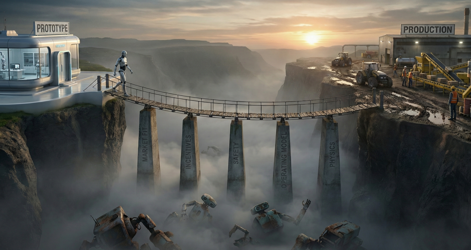 Issues found in robotics startups